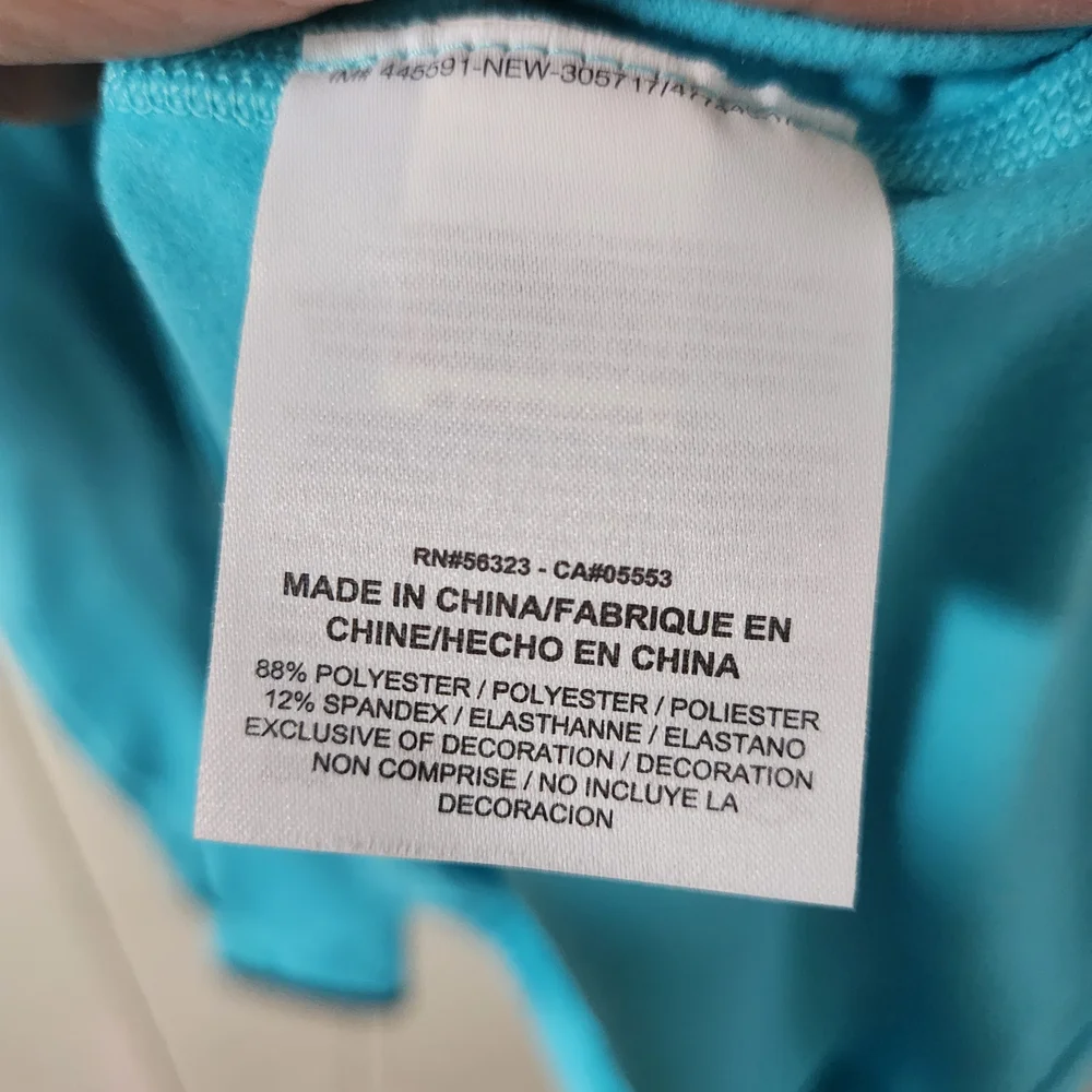 NWT Nike Blue Long Sleeve Shirt Size M - Picture 4 of 4